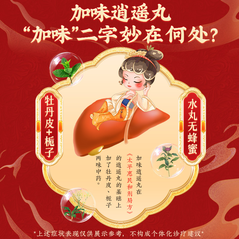 同仁堂 加味逍遥丸 6g*10袋/盒_北京同仁堂网上商城