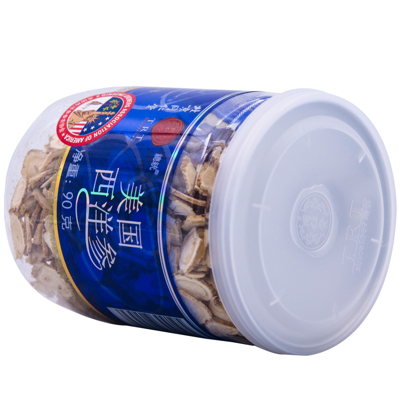 同仁堂 西洋参片 3#泡参片 90g/瓶_北京同仁堂网上商城