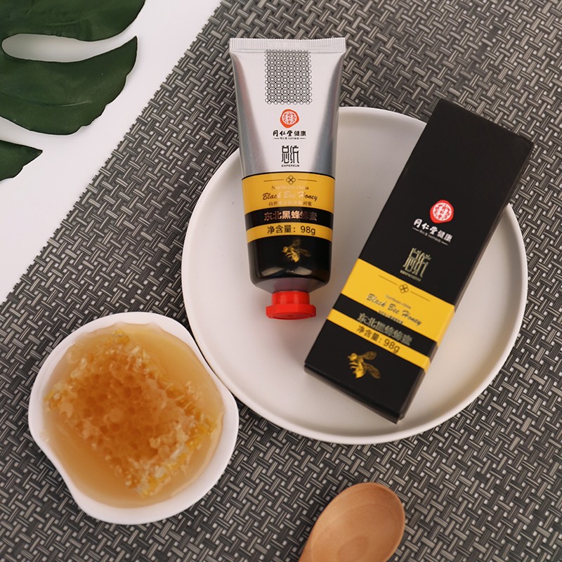 同仁堂 东北黑蜂蜂蜜 98g*5支/盒_北京同仁堂网上商城
