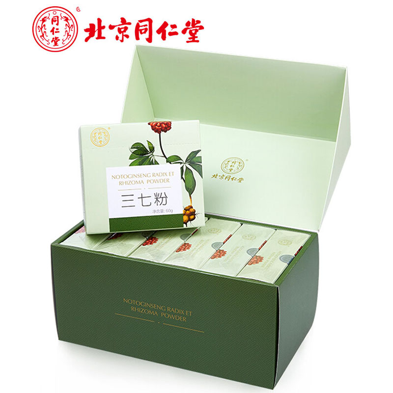 同仁堂 三七粉 3g*20袋*6/礼盒装 _北京同仁堂网上商城