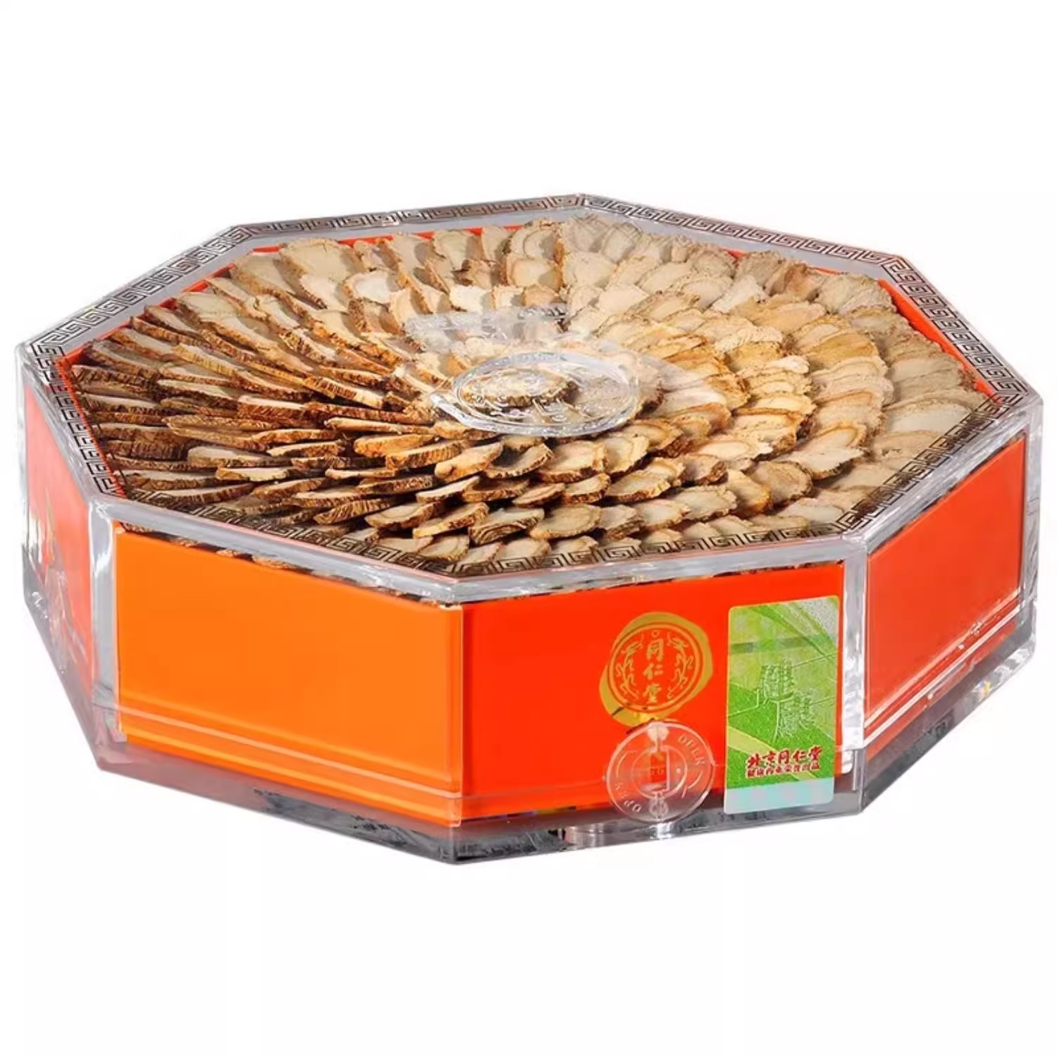 北京同仁堂西洋参 参片100g 西洋参官方旗舰店礼盒正品_北京同仁堂网上商城