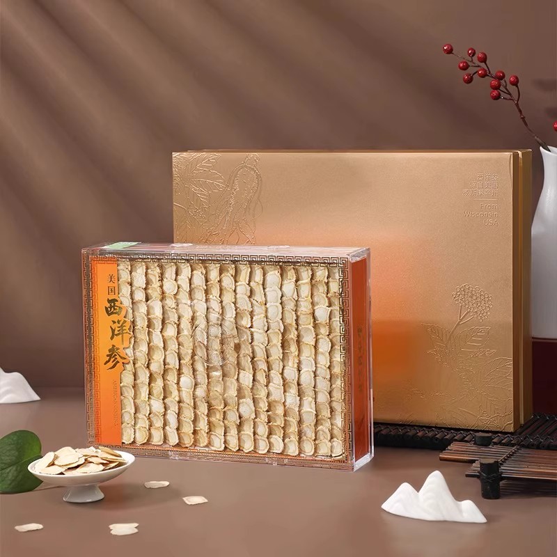 北京同仁堂西洋参0#参片/200g送礼礼盒 美国西洋参官方旗舰店正品_北京同仁堂网上商城