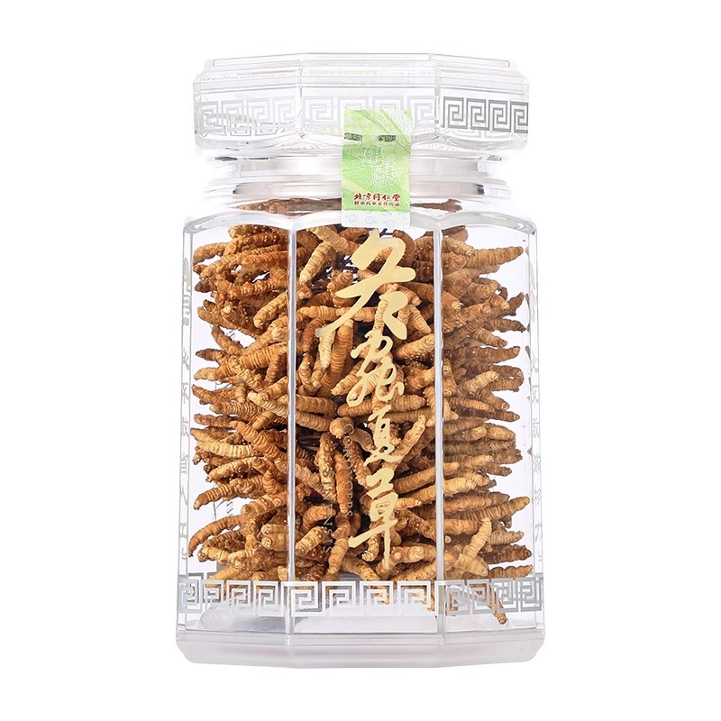 北京同仁堂冬虫夏草-24/80g西藏礼盒 冬虫夏草官方旗舰店正品_北京同仁堂网上商城