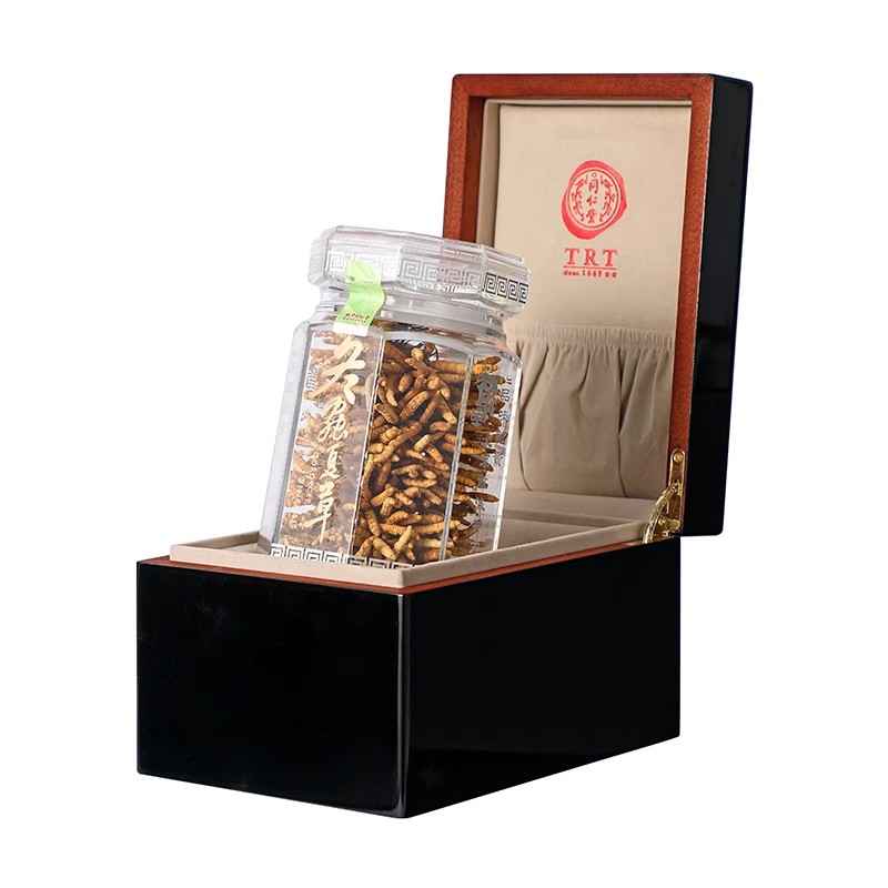 北京同仁堂冬虫夏草-24/80g西藏礼盒 冬虫夏草官方旗舰店正品_北京同仁堂网上商城