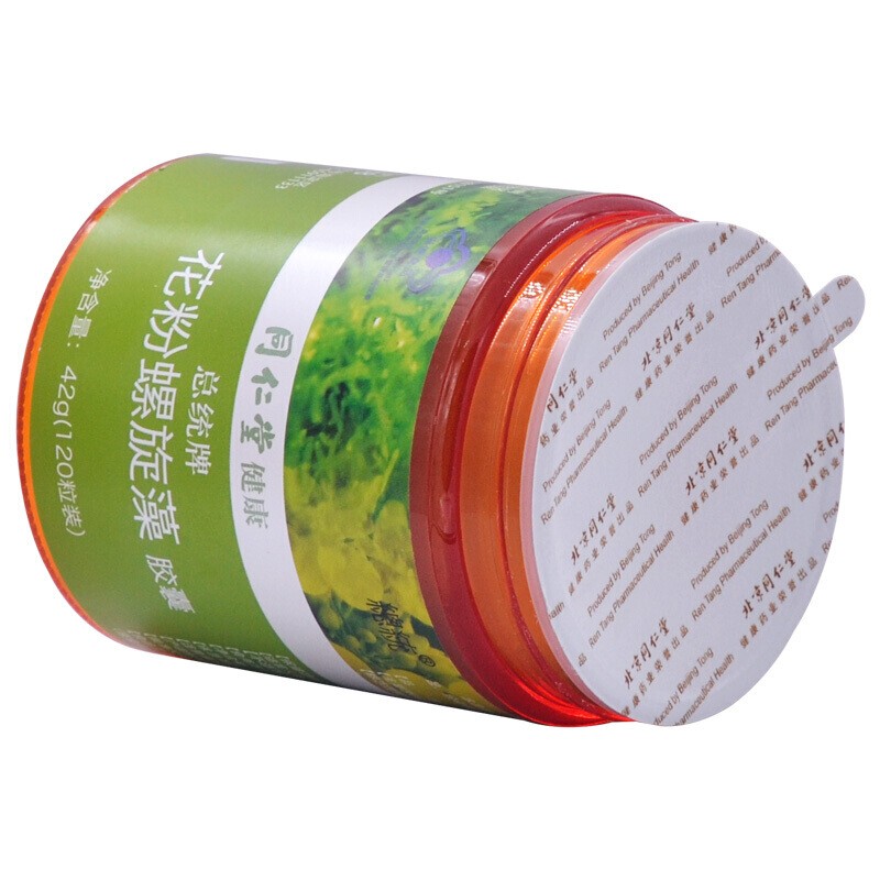 同仁堂（TRT） 总统牌花粉螺旋藻胶囊 42g(350mg/粒*120粒)_北京同仁堂网上商城