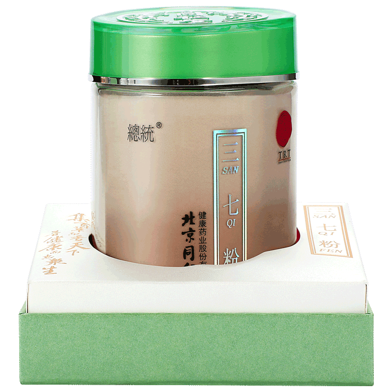 北京同仁堂三七粉100g云南文山特产三七正品37细粉礼盒_北京同仁堂网上商城