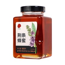 北京同仁堂荆条蜂蜜800g正宗玻瓶装冲饮正品官方旗舰店蜂蜜