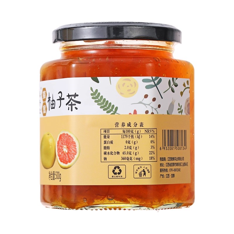 蜂蜜柚子茶500g_北京同仁堂网上商城