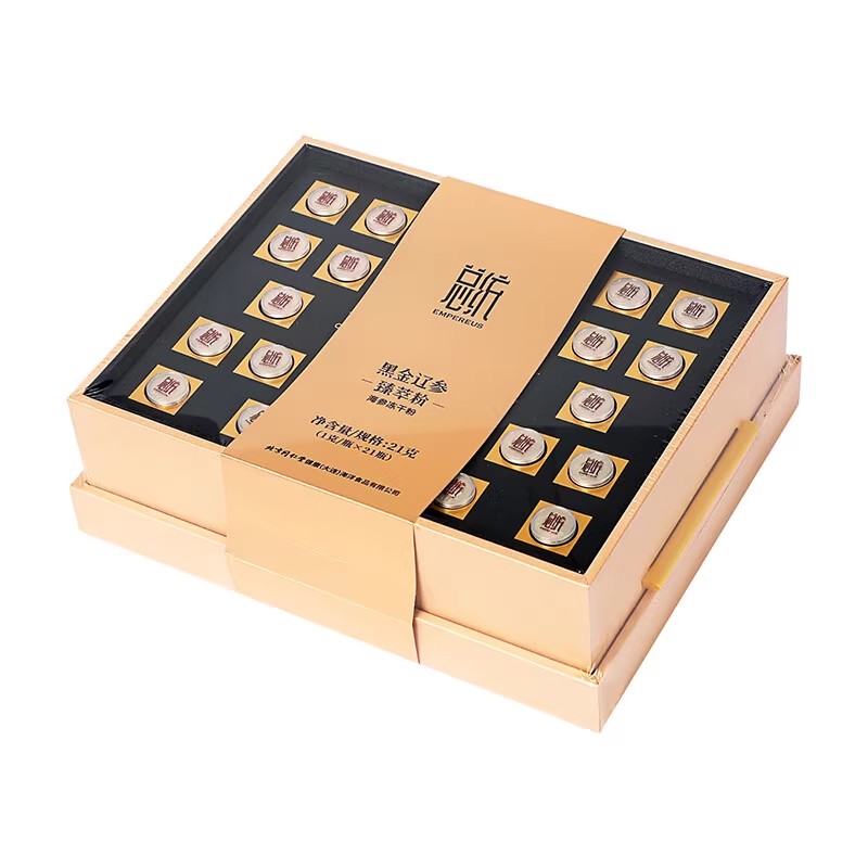 北京同仁堂黑金辽参臻萃粉(海参冻干粉)21g(1g/瓶*21瓶)高端礼品_北京同仁堂网上商城