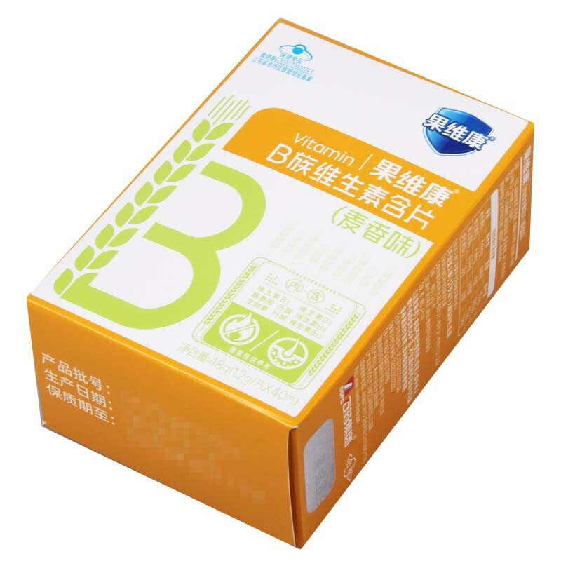 果维康B族维生素含片(麦香味）1.2g*40片_北京同仁堂网上商城