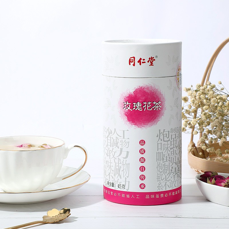 同仁堂 玫瑰花茶 45g/罐_北京同仁堂网上商城