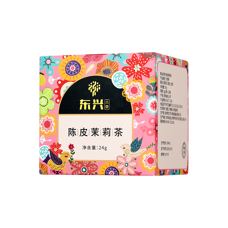 东兴本草  陈皮茉莉茶 2g*12袋/盒_北京同仁堂网上商城