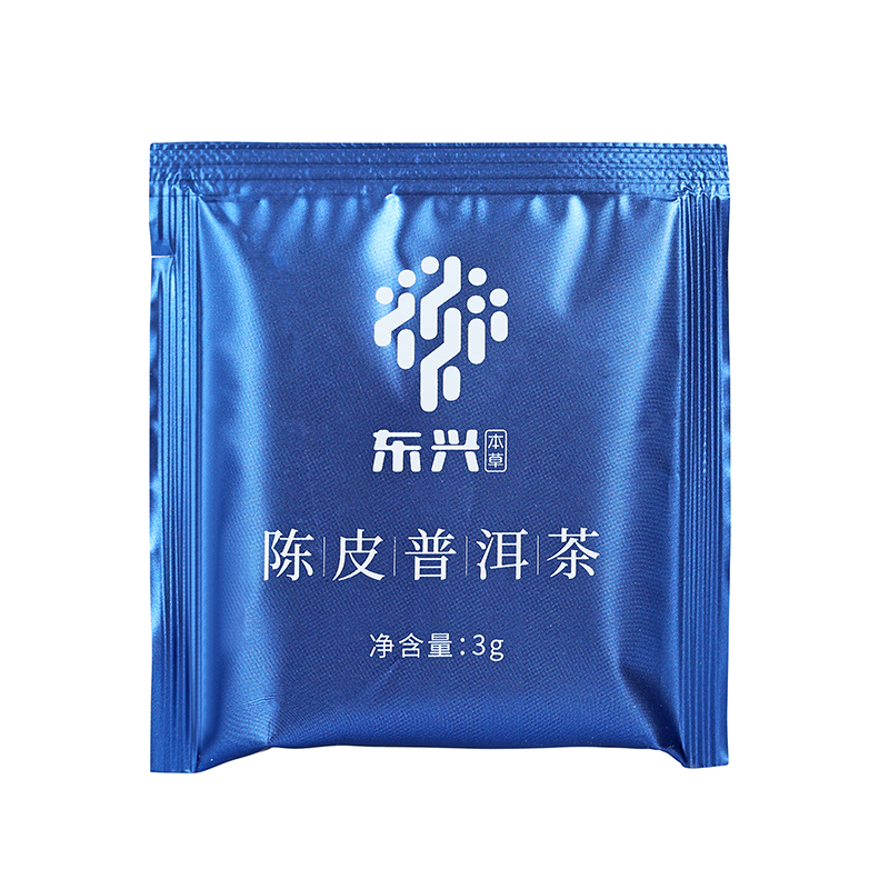 东兴本草 陈皮普洱茶 3g*12袋/盒_北京同仁堂网上商城