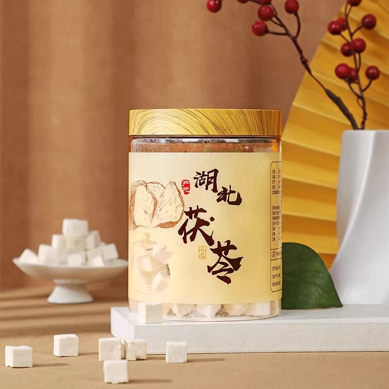 北京同仁堂茯苓块280克湖北白茯苓丁搭配黄芪党参当归片煲汤材料_北京同仁堂网上商城