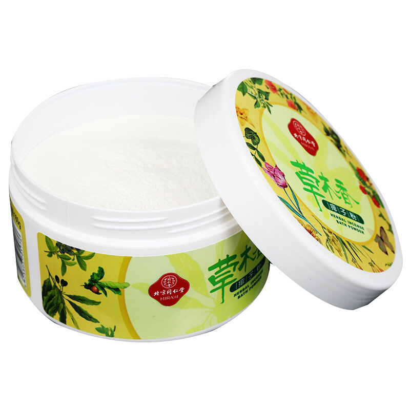 同仁堂 草木香痱子粉 160g/瓶_北京同仁堂网上商城