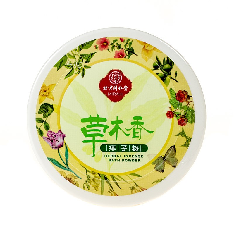 同仁堂 草木香痱子粉 160g/瓶_北京同仁堂网上商城