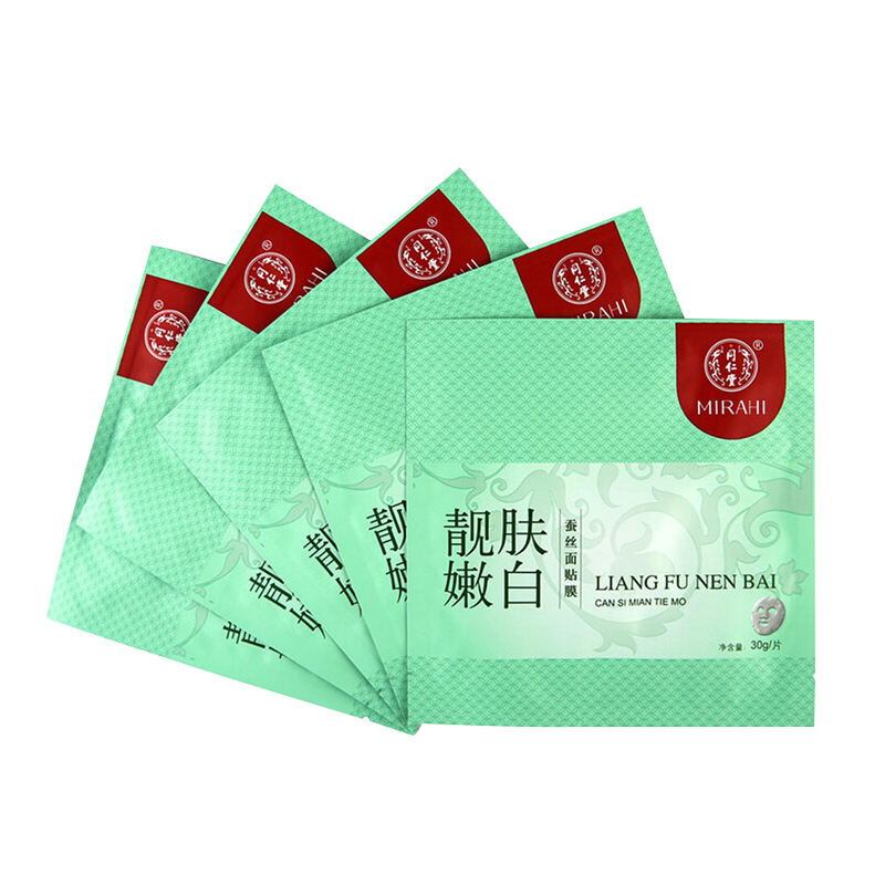 同仁堂 靓肤嫩白蚕丝面贴膜 30g*5片_北京同仁堂网上商城