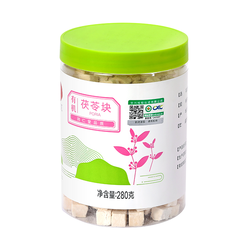 同仁堂 茯苓块 280g/瓶 4